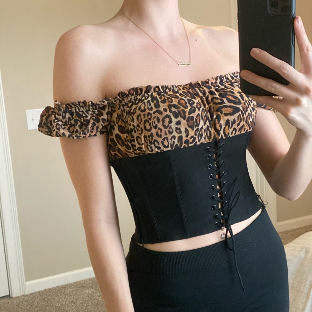 I AM GIA corset top